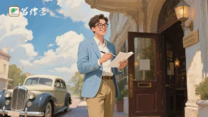 如果把写作当成是服务业，发现格局被打开了