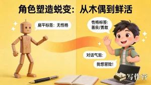 别再写 “木偶式” 角色了！新人也能学会的角色鲜活实操指南