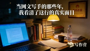 13岁月入2万？当网文写手的那些年，我看清了这行的真实面目