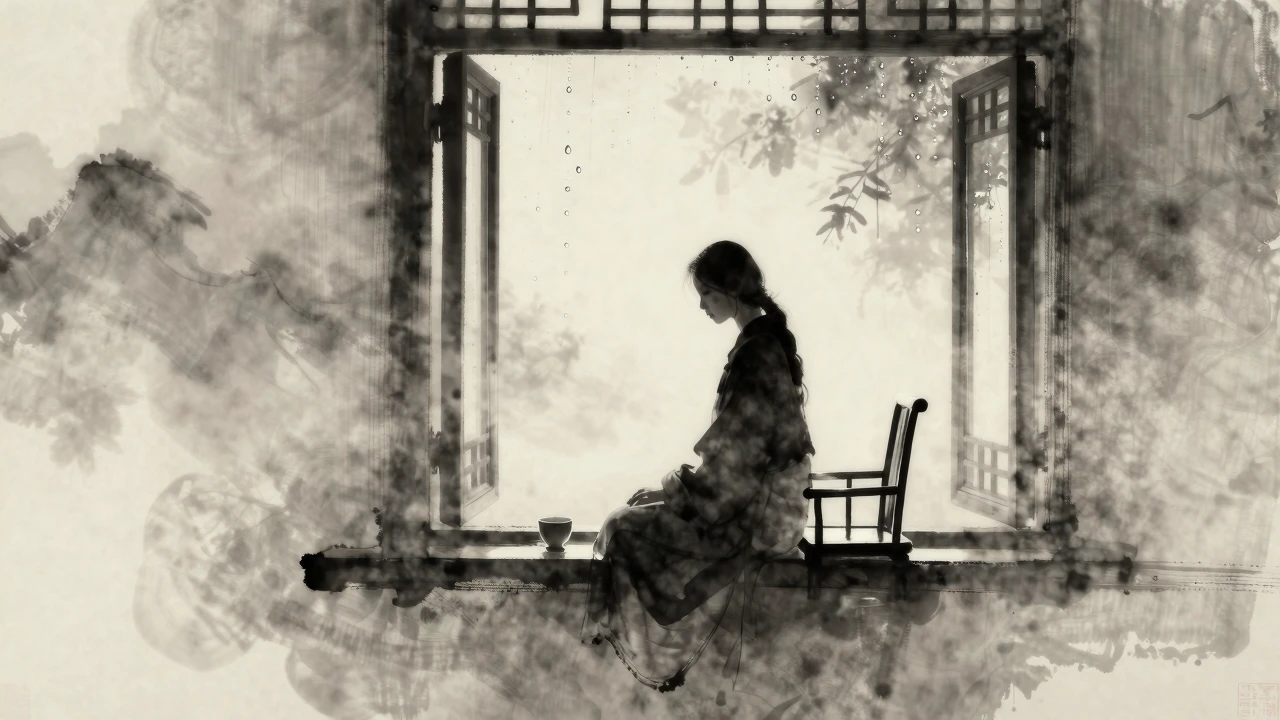 白描手法在情感表达中的妙用